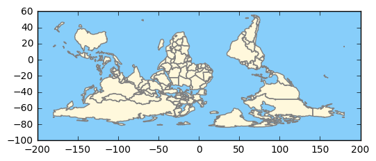 GeoPandas World Map No Australia